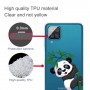 Samsung Galaxy A12 läpinäkyvä panda suojakuori