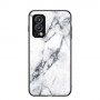 OnePlus Nord 2 valkoinen marmori suojakuori