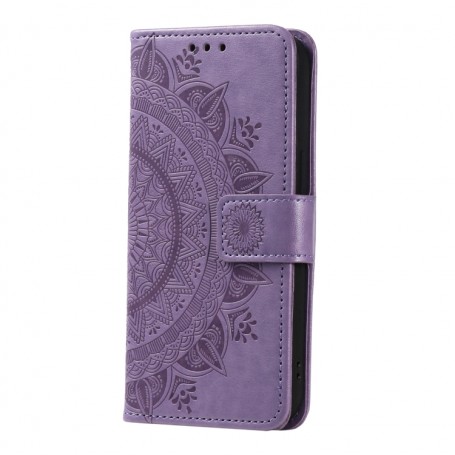 Honor X6b violetti mandala suojakotelo