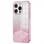 iPhone 16 Pro pinkki glitter suojakuori