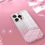 iPhone 16 Pro pinkki glitter suojakuori