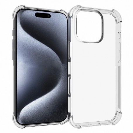 iPhone 16 Pro läpinäkyvä Bumper suojakuori